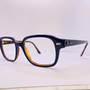 Ray-Ban Authentic Sunglasses Eyeglasses RB 5382 5910 52 [] 18 150 Blue Amber